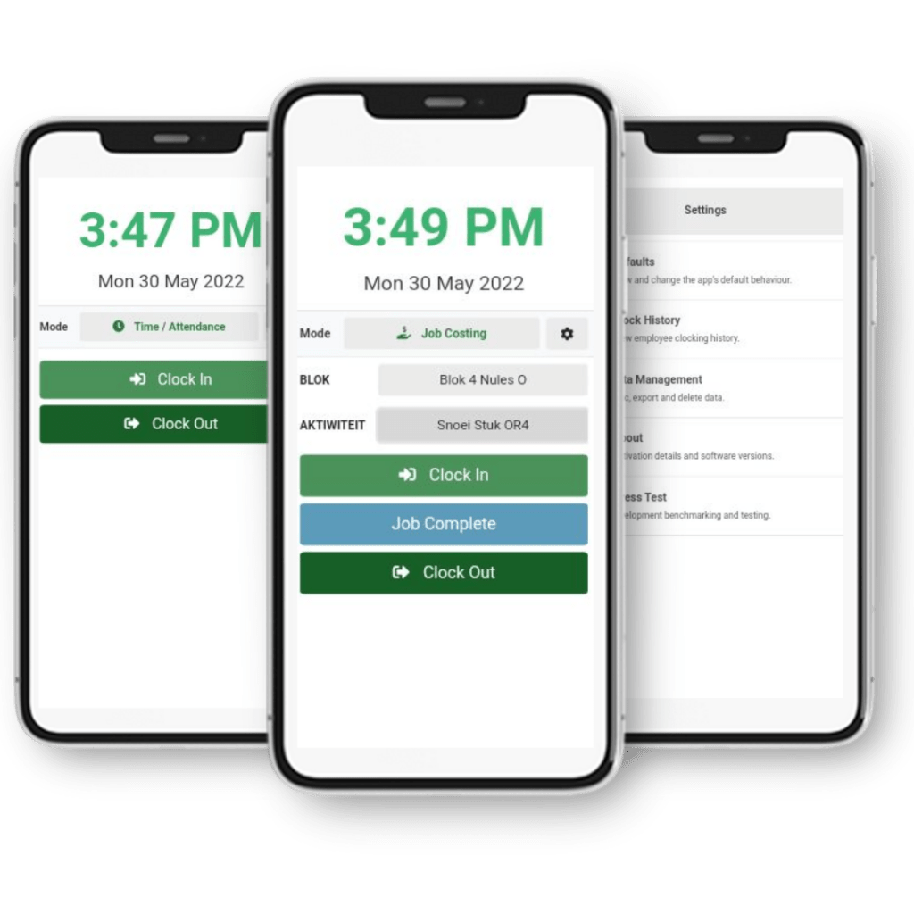 Remote Clocking - Donkerhoek Data